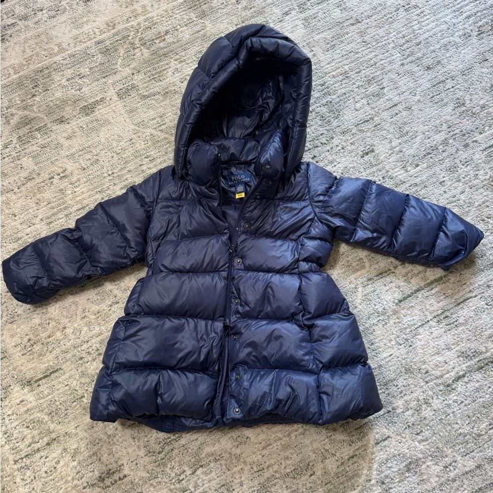 Polo by Ralph Lauren Dark Blue Quilted Jacket